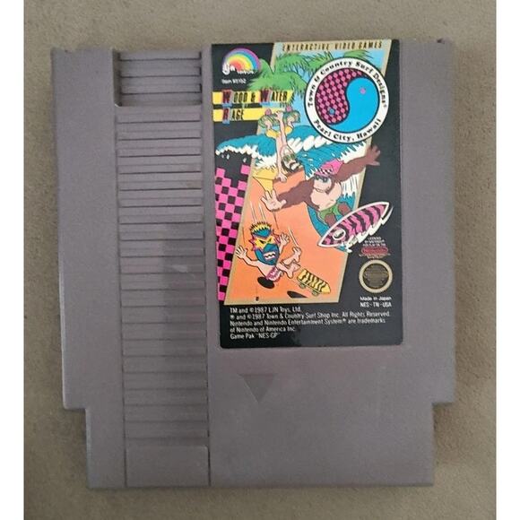 T&C Surf Designs: Wood & Water Rage (Nintendo Entertainment System, 1988) NES - Picture 1 of 1